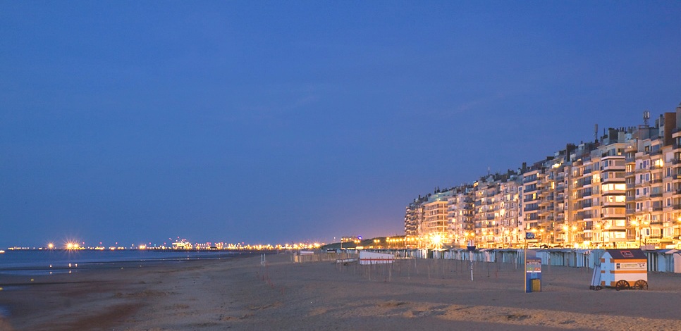 Wenduine by night avond