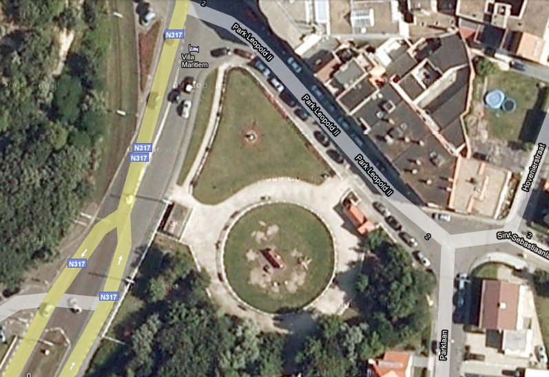 dierenpark aan het Leopold II plein te Wenduine ingezoemd
