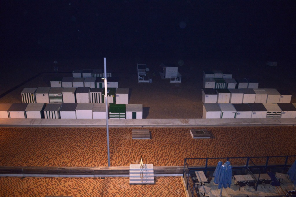 wenduine nacht zee en zeedijk 1