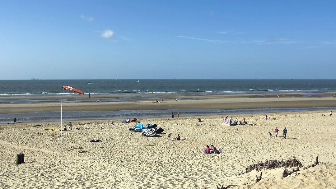 Wenduine strand zomer