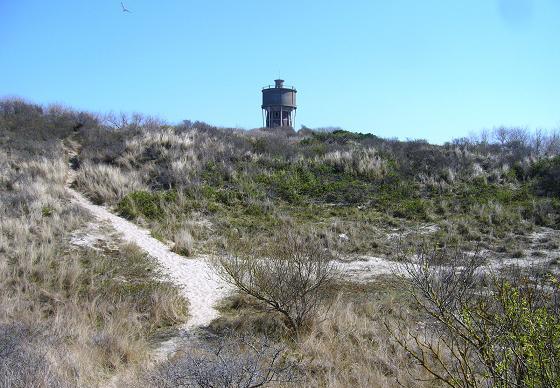 de watertoren in Wenduine 2