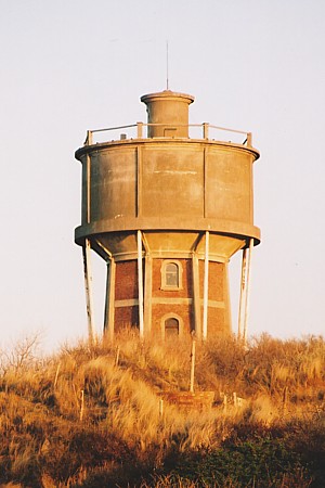 de watertoren in Wenduine 3